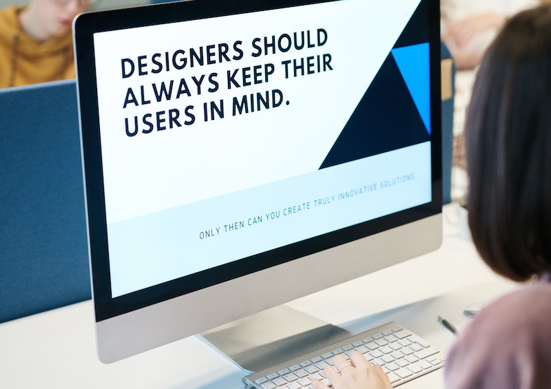 Designers Should Always Keep Their Users in Mind